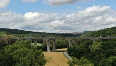 Visualisierung Talbrücke Blasbach