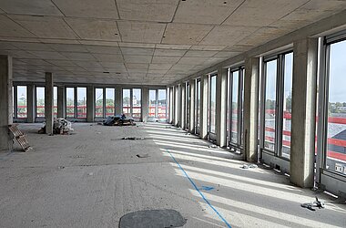 Zukünftige Bürofläche © KREBS+KIEFER 