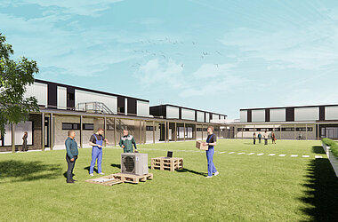 Visualisierung © P L A N U N G S R I N G ARCHITEKTEN+INGENIEURE GMBH