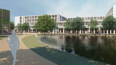 2.Platz Wettbewerb-Ortenau Klinik Campus Park