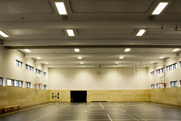 Sporthalle Innenansicht