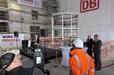 Ansprache von Berthold Huber, Vorstand Infrastruktur der Deutschen Bahn AG