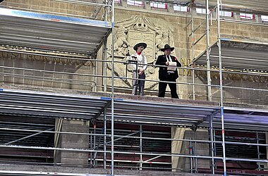 Richtspruch durch Steffen Kuder, Oberpolier der Ed. Züblin AG