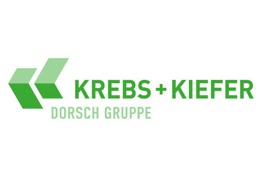 Krebs+Kiefer Logo with Dorsch group