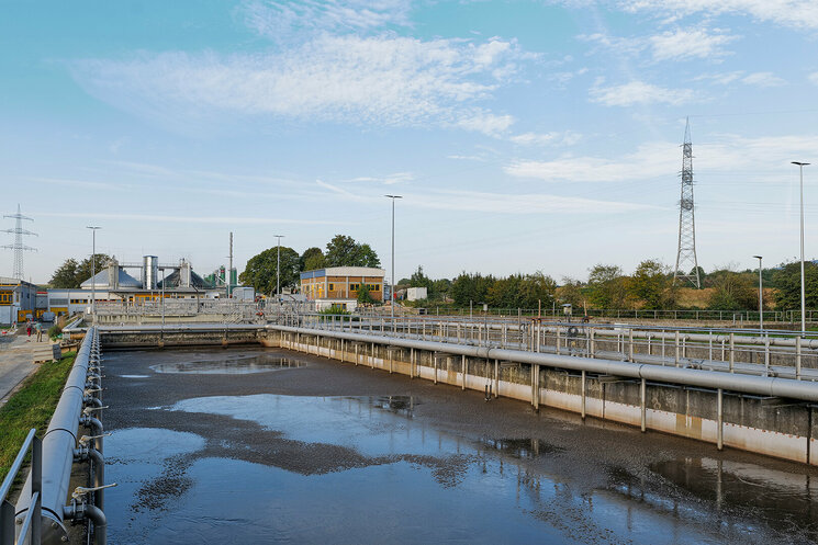 Kläranlage Ansicht