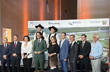 Feierlichkeiten anlässlich des Richtfests © KREBS+KIEFER