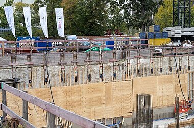 Baugrubenverbau © DHZC/Paff