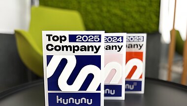 kununu TOP COMPANY Awards 2023, 2024 & 2025