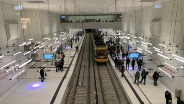 Kombilösung Bahnstation