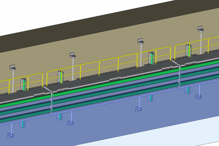 3D-Modell Alte Schleuse