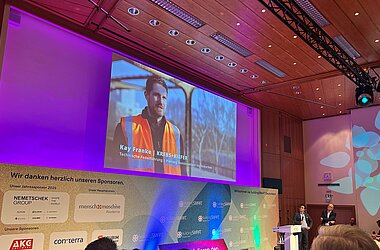 Die Vorstellung des Projekts bei den BIM Champions Awards in Essen